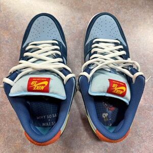 Nike SB Why So Sad? Blue and Orange Sneakers